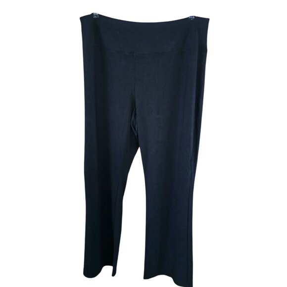 J.Jill Wearever Collection Boot Cut Pants Black whimsygoth grunge wardrobe basic - Picture 2 of 8